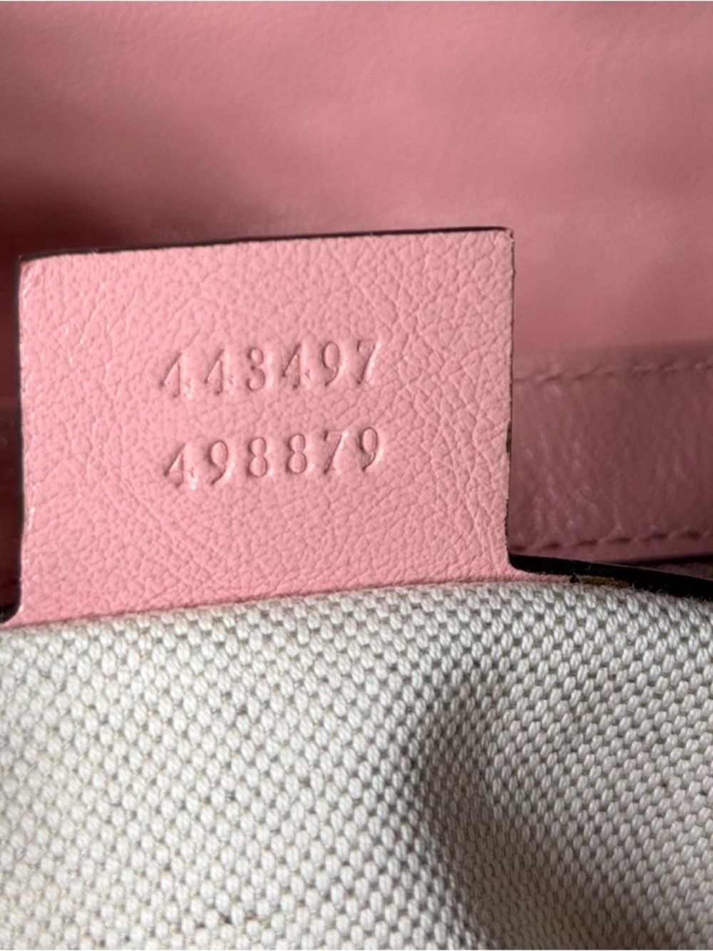 Gucci Azalea Torchon GG Small Marmont Chain Shoulder Bag in Red/Pink GHW - Picture 12 of 12